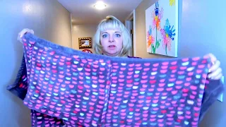 How to fold a vera bradley fleece travel blanket