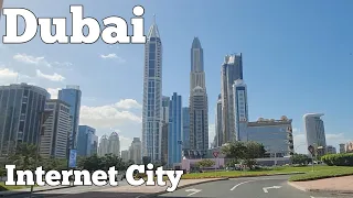 Dubai Drive: Al Khail Road to Internet City | 4K