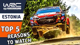 Top 5 reasons to watch WRC Rally Estonia 2022