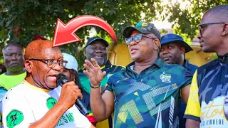 Fikile Mbalula Mocking MK President Jacob Zuma for standing against the ANC.