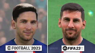 eFootball 2023 vs FIFA 23 - Graphics Comparison