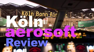 Köln Bonn Aerosoft Review / Best Addon Airport MSFS