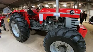 1975 Massey Ferguson 168 4WD 3.9 Litre 4-Cyl Diesel Tractor (69 HP)