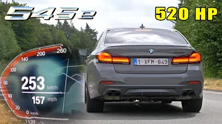 520HP BMW 545e STAGE 1 | 0-100 100-200 TOP SPEED & AUTOBAHN POV