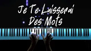 Patrick Watson - Je Te Laisserai Des Mots (Piano Tutorial) - Cover