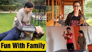 Fun With Family || Playing Games || Jyotika Dilaik