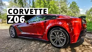 Chevrolet Corvette Z06 - 2.9s do setki i lód (!) pod maską