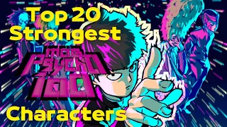 Top 20 Strongest Mob Psycho 100 Characters