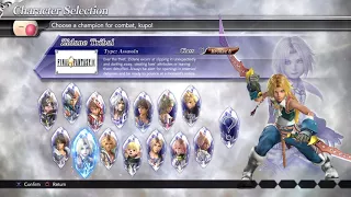 Dissidia Final Fantasy NT - Character Roles Showcase (PS4 Closed Beta)