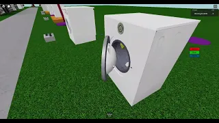 We destroy washing machines on roblox #24