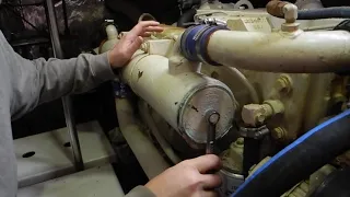 Cummins, End cap removal from heat exchanger