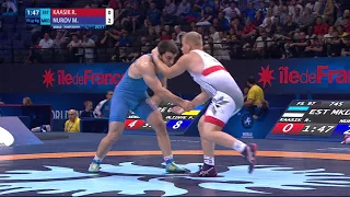 Qual. FS - 97 kg: M. NUROV (MKD) df. R. KAASIK (EST) by VSU, 10-0