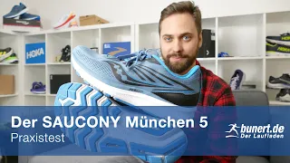 Der Saucony München 5 - Praxistest mit Lukas von bunert | bunert.de