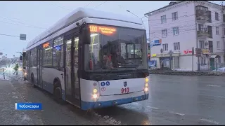 Жители Новочебоксарска смогли добраться до Чебоксар на новом троллейбусе