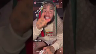 Tekashi 69 Sings “The A Team” With A Huge Smile
