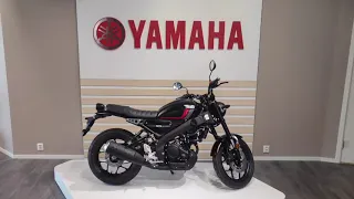 Yamaha XSR 125 Tech Black 2022 Intro