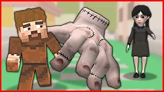 WEDNESDAY, THE RICH, THE POOR MOVIE! 😱 - Minecraft