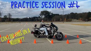 Practice Session #4 - Advanced Slow Speed Motorcycle Riding Skills