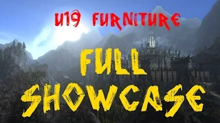 LotRO U19 Housing Furniture: FULL SHOWCASE