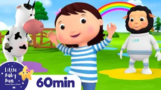 Rainbow Puddles +More Nursery Rhymes and Kids Songs | Little Baby Bum