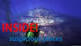 GTA V Suspicious Places: INSIDE THE UNDERWATER UFO!