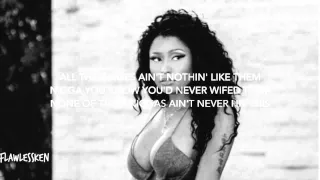 Nicki Minaj - All Eyes On You (Verse - Lyrics Video)