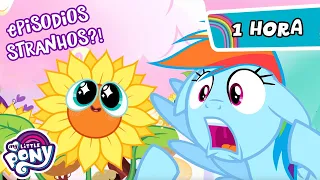 My Little Pony em português 🦄 | A Amizade é Mágica: Episódios mais estranhos! | 1 Hora