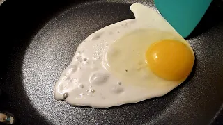 Frying An Egg On The Ninja Neverstick Pan (Induction)