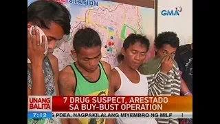 7 drug suspect, arestado sa buy-bust operation