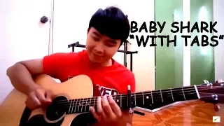 (WITH EASY TABS) Baby Shark (Fingerstyle)