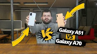 Samsung Galaxy A51 vs Galaxy A70! Hangisi daha mantıklı?