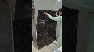 Techniques Wall Tile Fitting Skills #shorts