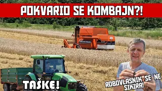 KVAR NA KOMBAJNU NAM USPORIO ŽETVU!!