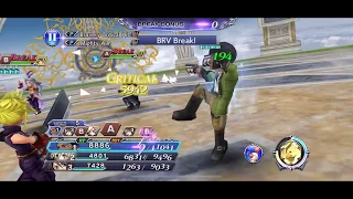 Dissidia Final Fantasy Opera Omnia [Co-op Solo] - Kuja & Sephiroth (Trial of the Nemeses) Ft. Sazh