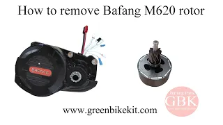 How to remove Bafang M620 Motor Rotor