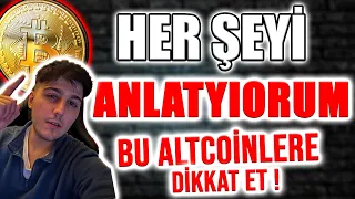 #Altcoinlerin Ne Zaman Çıkacağını Açıklıyorum-Bu Olayı Görmezsek Kaçın !