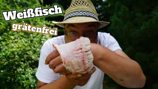 Weißfische grätenfrei verarbeiten/Fischschupper bauen