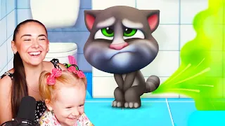 CAROLINA REACTIONEAZA La TALKING TOM 2 ! Ha-Ha