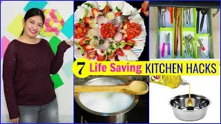 7 KITCHEN HACKS You Must Know | #MyMissAnand #CookWithNisha