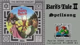 Bard's Tale Bard Song - Spellsong (Apple IIGS, C-64, PC versions)