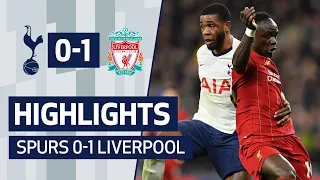 HIGHLIGHTS | SPURS 0-1 LIVERPOOL