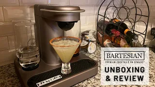 BARTESIAN COCKTAIL MAKER 2022 | UNBOXING & REVIEW | COCKTAILS ON DEMAND