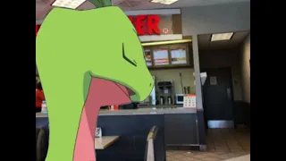 Grovyle at Whataburger