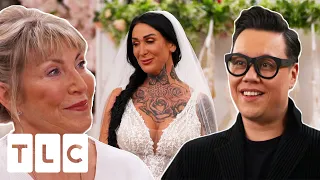 Entourage Thinks Bride's Sexy & Revealing Dress Is Vile | Say Yes To The Dress Lancashire