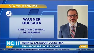 Ferry entre El Salvador y Costa Rica comenzará operaciones este jueves