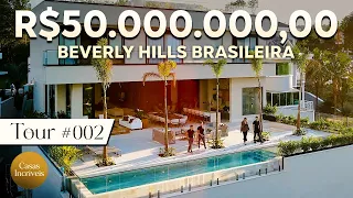 A CASA MAIS CARA DE ALPHAVILLE! R$50.000.000,00 | Casas Incríveis Tour #002