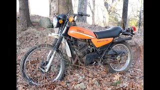 Rusted Yamaha DT Enduro Motorcycle Fuel Tank Restoration | Can we fix it ?