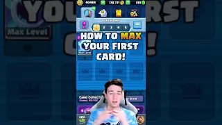 How to MAX Your First Card in Clash Royale!