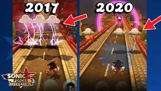 Sonic Forces Mobile | Old vs New Part 2: Item Changes
