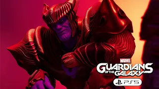 Thanos vs. Guardians (Boss Fight) - Marvel's Guardians of the Galaxy [PS5]